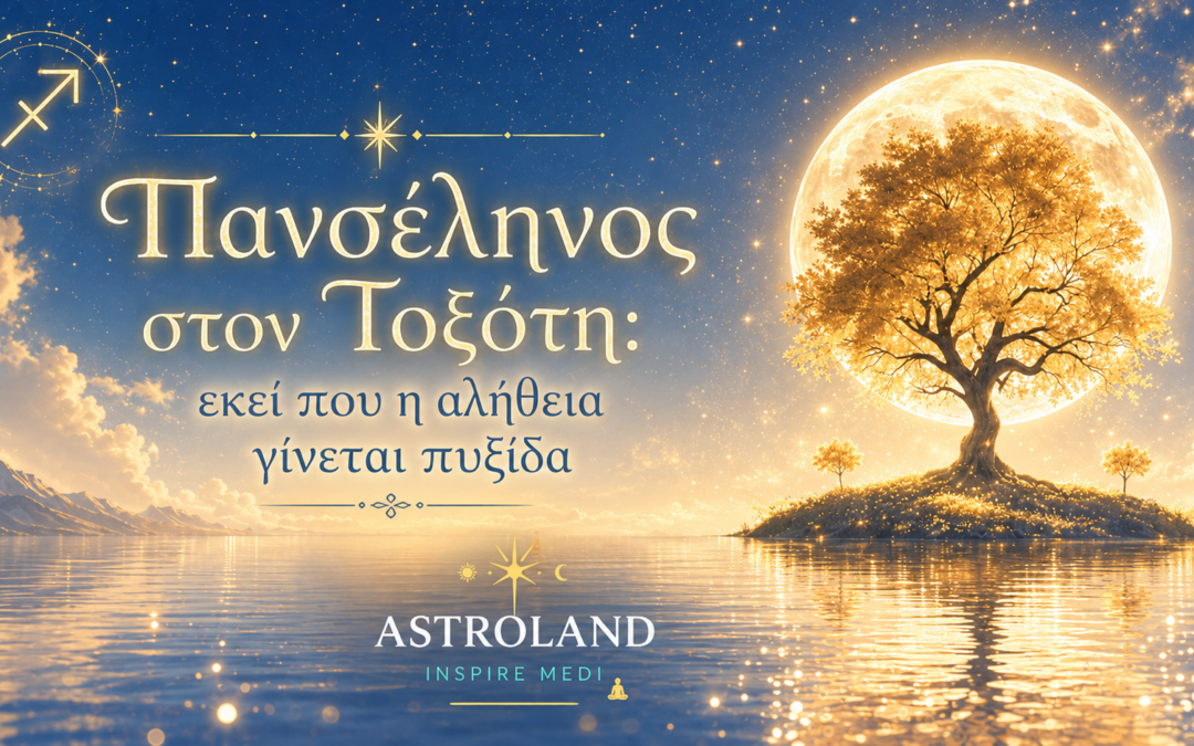 Πανσέληνος στον Τοξότη: Εκεί που η αλήθεια γίνεται πυξίδα