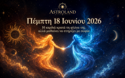 Πέμπτη 18 Ιουνίου 2026Η καρδιά κρατά τη φλόγα της, αλλά μαθαίνει να τη στηρίζει με σοφία