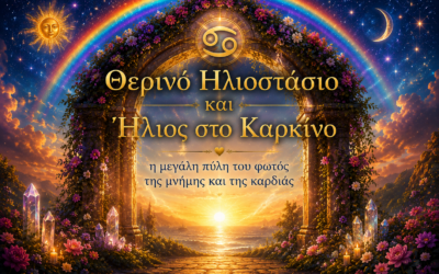 Θερινό Ηλιοστάσιο και Ήλιος στον ΚαρκίνοΗ μεγάλη πύλη του φωτός, της μνήμης και της καρδιάς