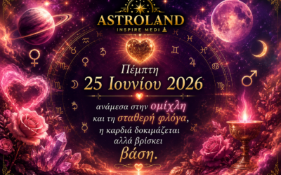 Πέμπτη 25 Ιουνίου 2026Ανάμεσα στην ομίχλη και τη σταθερή φλόγα: η καρδιά δοκιμάζεται, αλλά βρίσκει βάση