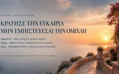 Δευτέρα 17 Αυγούστου 2026