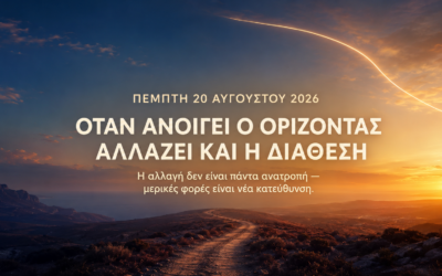 Πέμπτη 20 Αυγούστου 2026