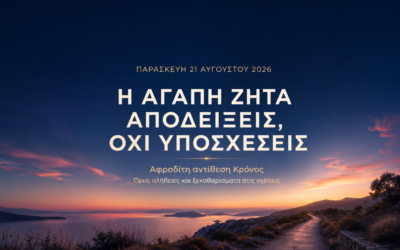Παρασκευή 21 Αυγούστου 2026