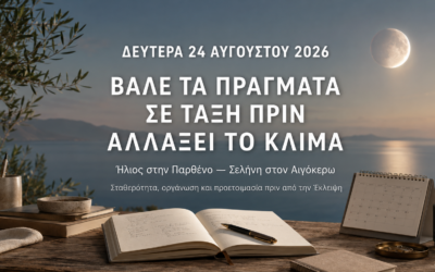 Δευτέρα 24 Αυγούστου 2026