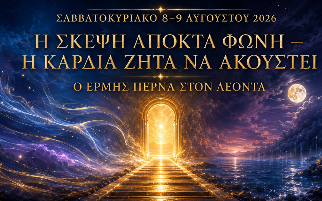 Σάββατο 8 & Κυριακή 9 Αυγούστου 2026